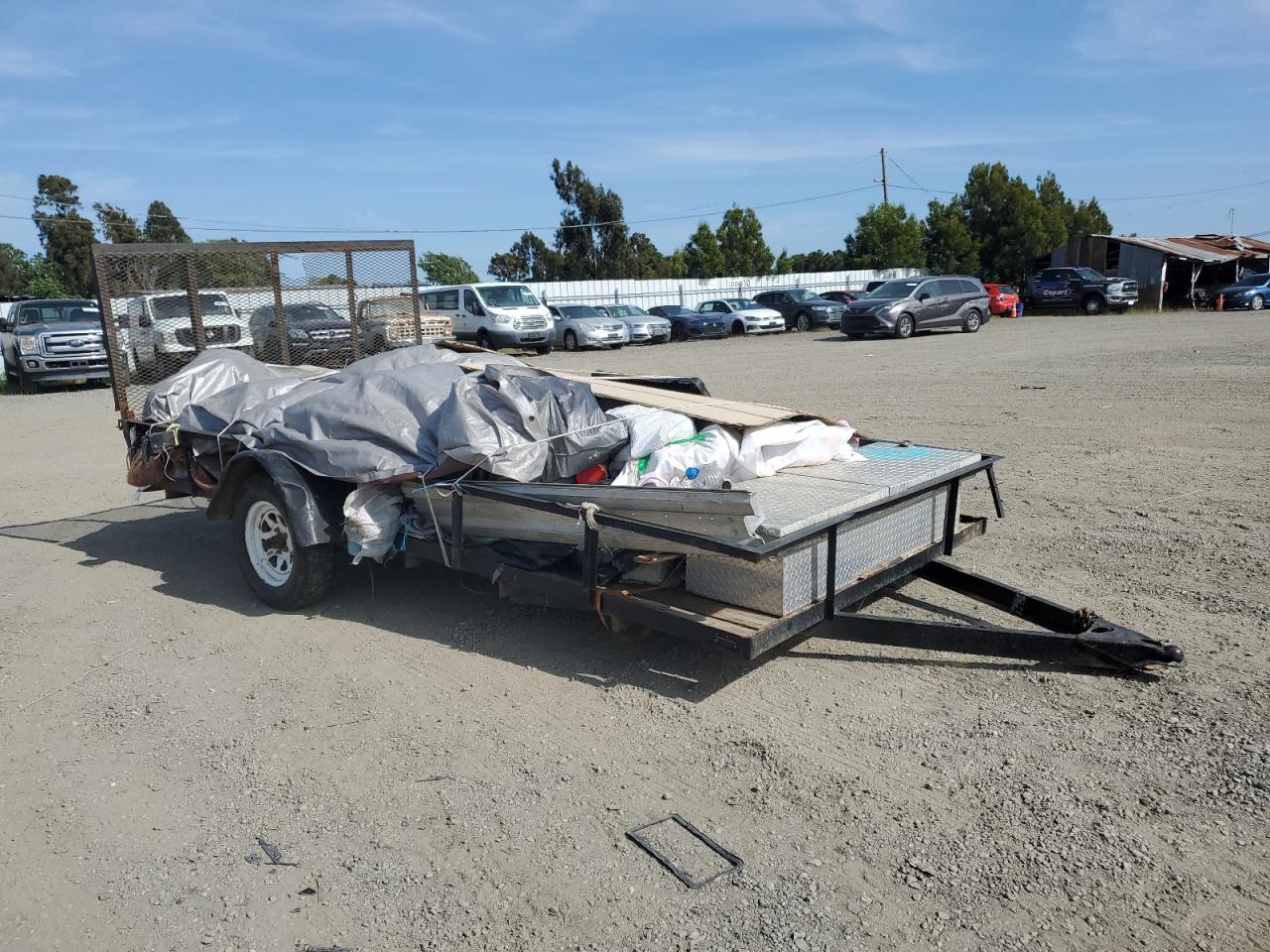 2008 West Coast Utility Trailer за продажба в American Canyon, CA - Side