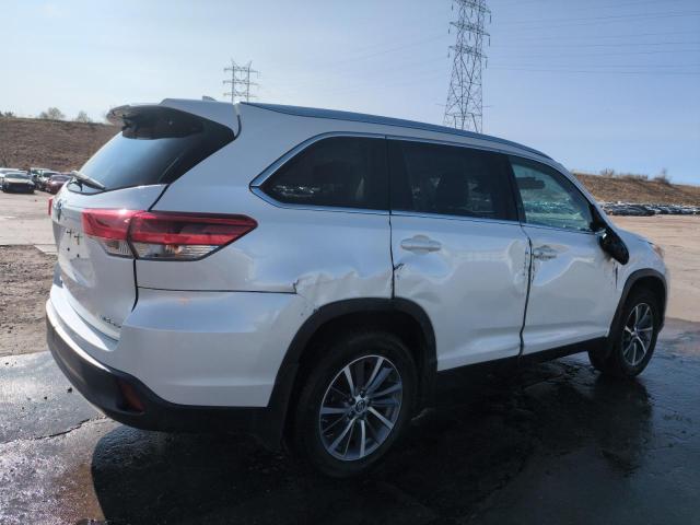  TOYOTA HIGHLANDER 2019 Белы