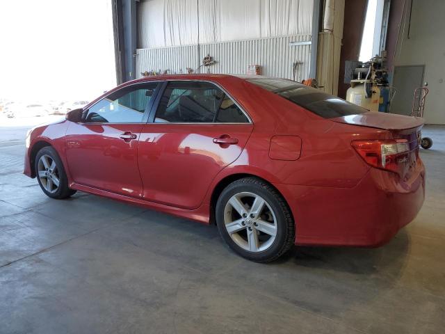  TOYOTA CAMRY 2013 Red