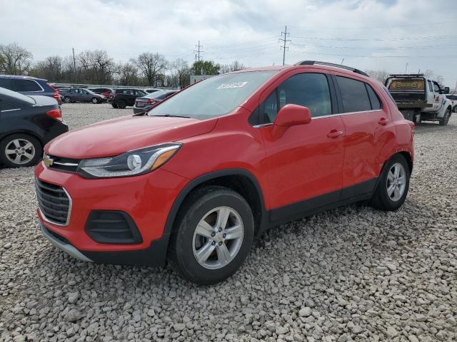  CHEVROLET TRAX 2020 Czerwony