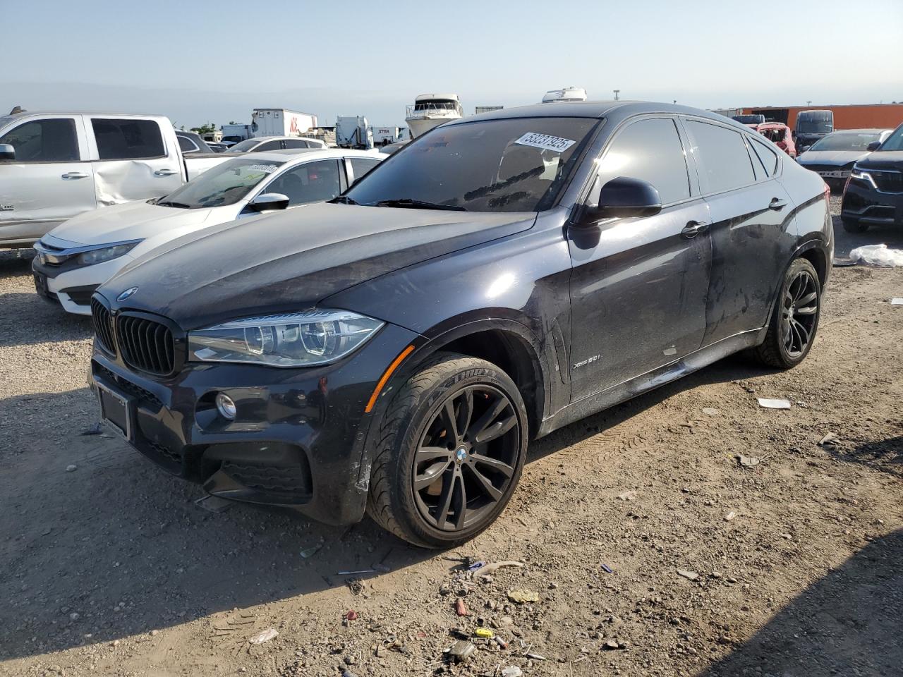 2017 Bmw X6 Xdrive50I за продажба в Houston, TX - Side