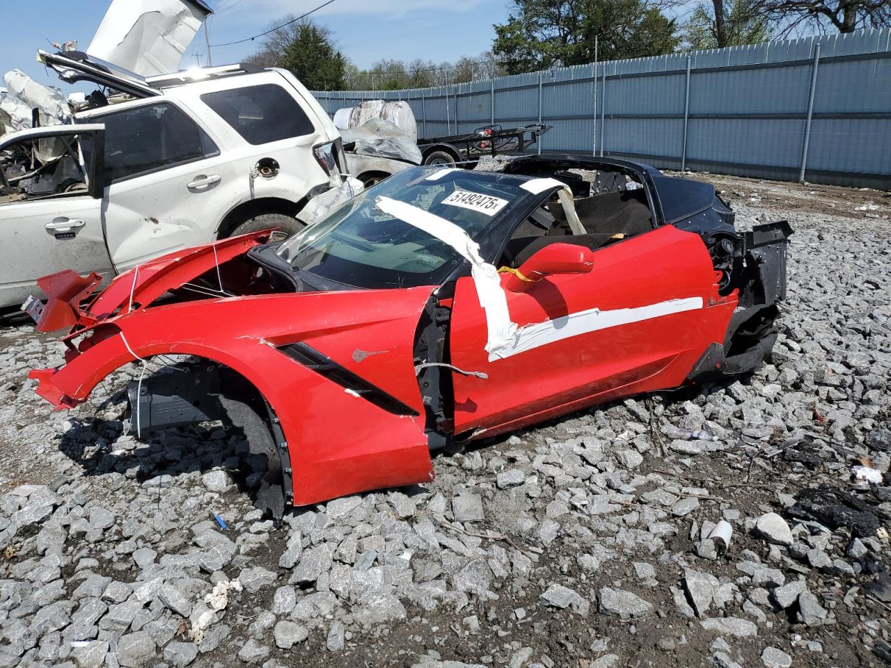2016 Chevrolet Corvette Stingray 1Lt იყიდება Lebanon-ში, TN - All Over