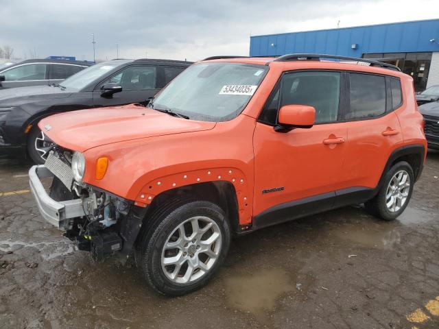  JEEP RENEGADE 2016 Pomarańczowy