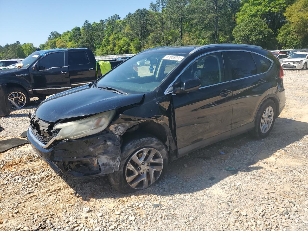 2015 Honda Cr-V Exl na sprzedaż w Eight Mile, AL - Front End