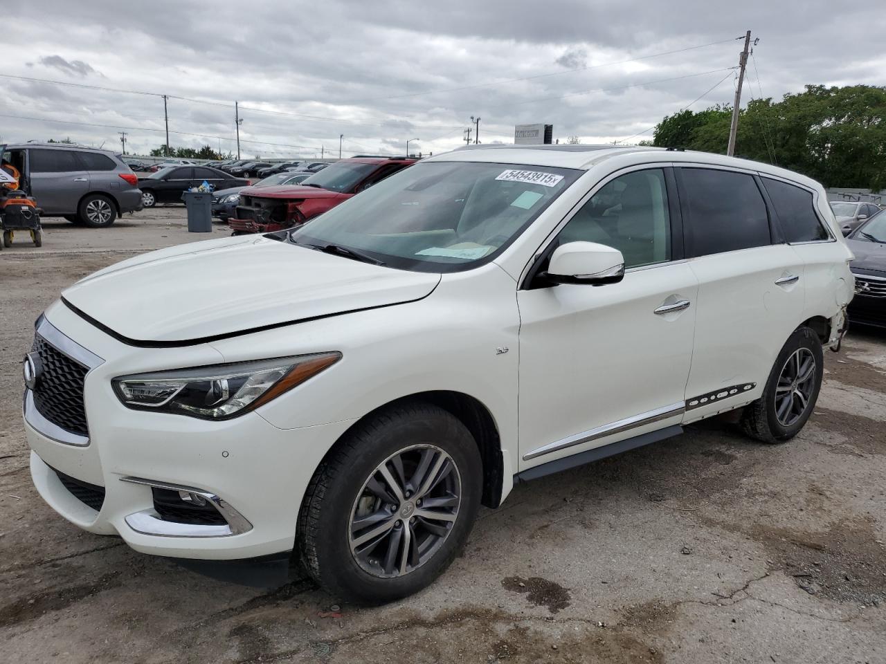 2019 Infiniti Qx60 Luxe იყიდება Oklahoma City-ში, OK - Rear End