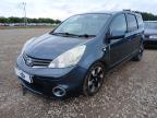 2013 NISSAN NOTE N-TEC for sale at Copart WISBECH
