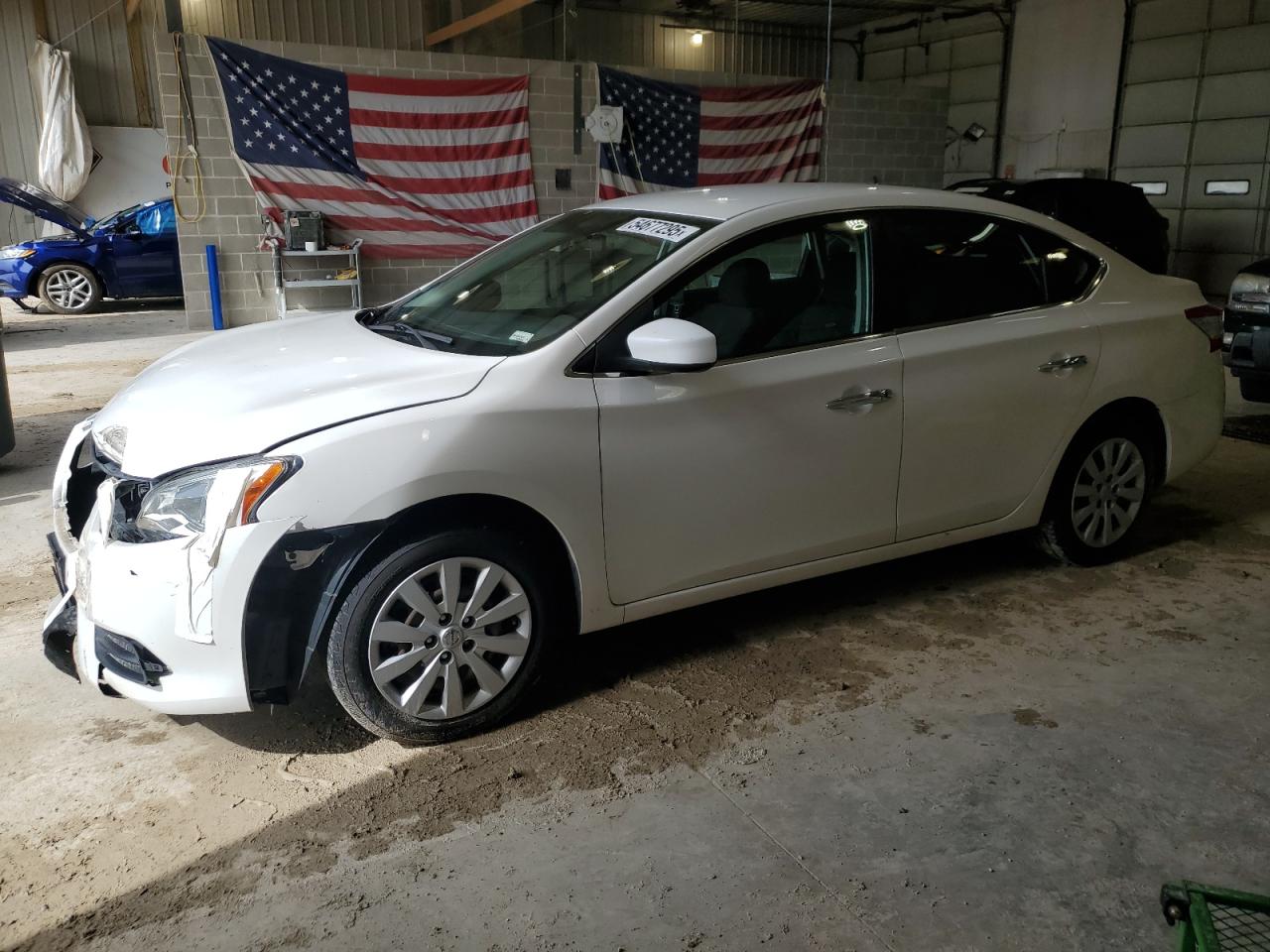 2014 Nissan Sentra S იყიდება Columbia-ში, MO - Front End