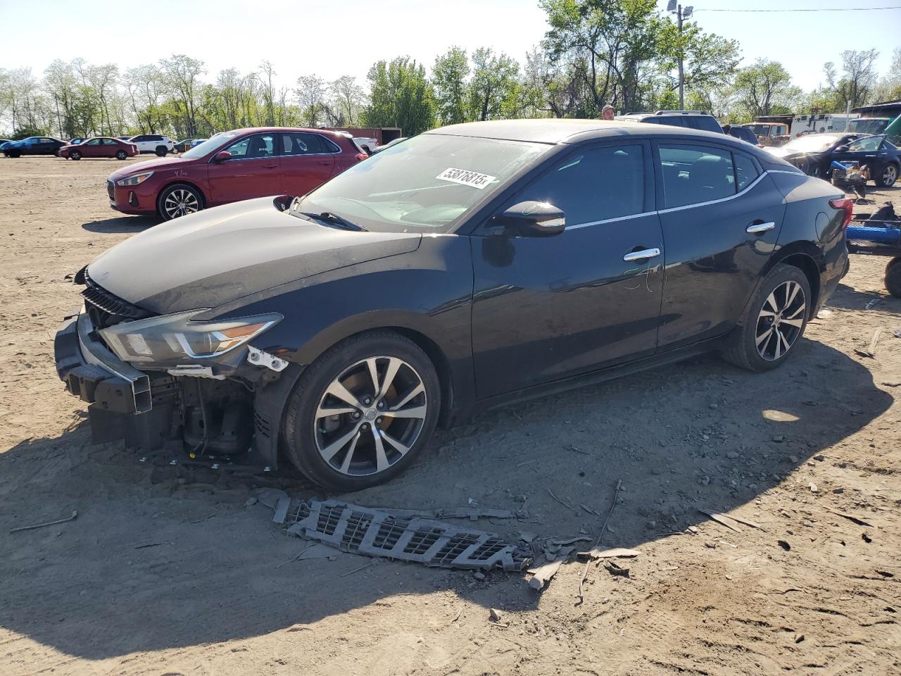 2016 Nissan Maxima 3.5S на продаже в Baltimore, MD - Front End