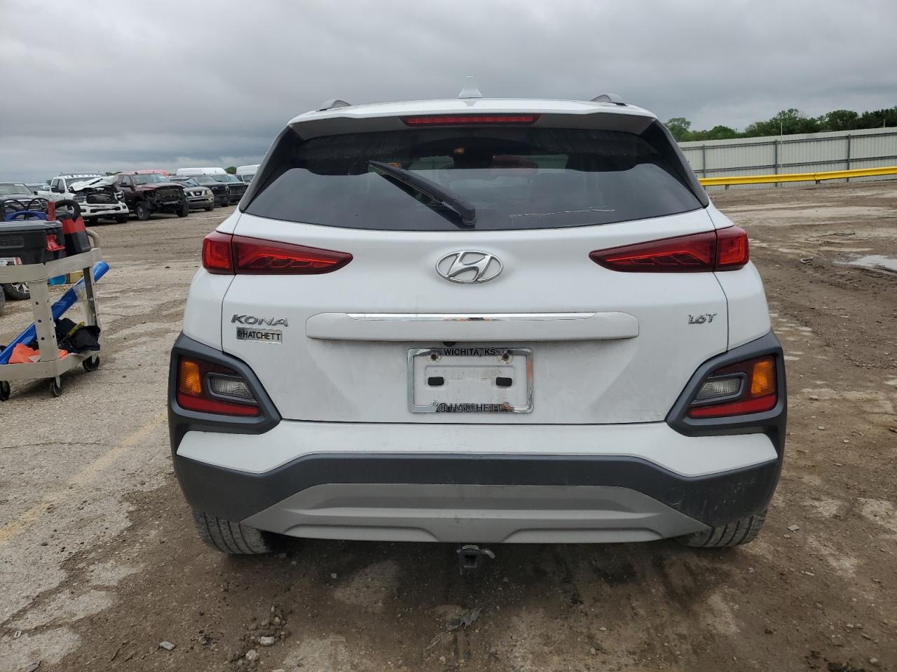 2021 Hyundai Kona Limited VIN: KM8K33A50MU610468 Lot: 55072155