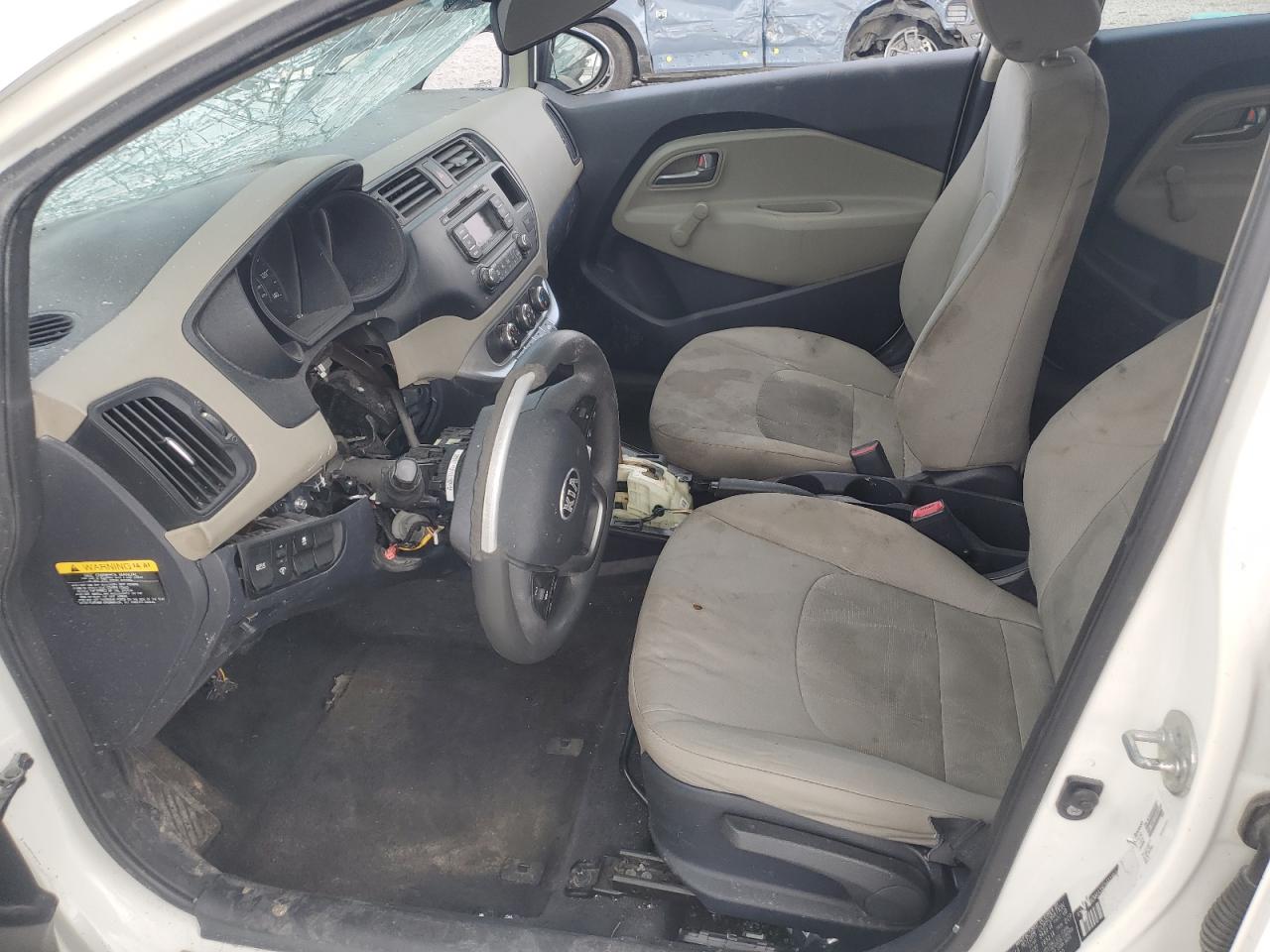 2015 Kia Rio Lx VIN: KNADM4A38F6451380 Lot: 55051485
