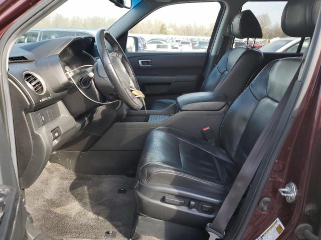  HONDA PILOT 2012 Burgundy