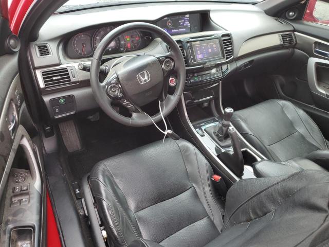  HONDA ACCORD 2016 Red