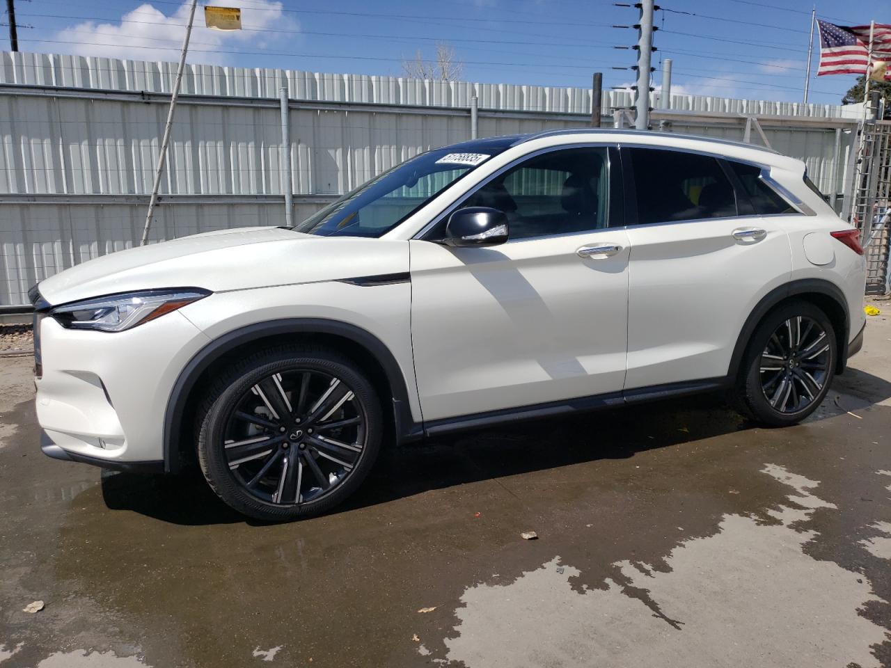 2021 Infiniti Qx50 Luxe იყიდება Littleton-ში, CO - Side