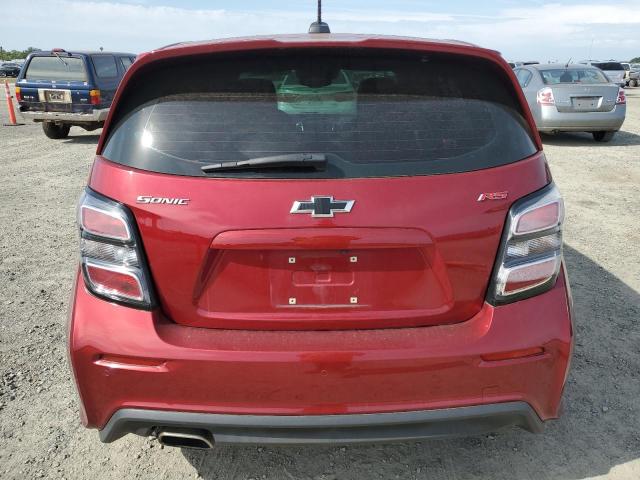  CHEVROLET SONIC 2019 Бургунди