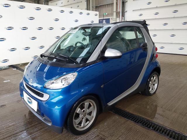2010 SMART FORTWO PAS for sale at Copart EAST KILBRIDE