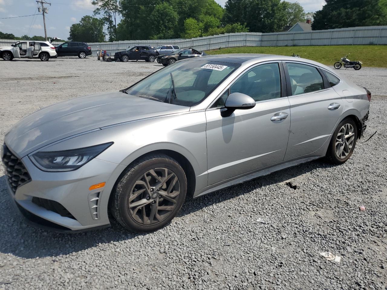 2020 Hyundai Sonata Sel na sprzedaż w Gastonia, NC - Rear End