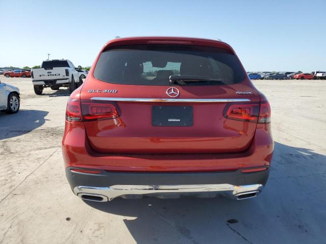  MERCEDES-BENZ GLC-CLASS 2020 Czerwony