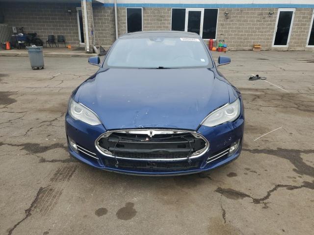 Hatchbacks TESLA MODEL S 2015 Blue
