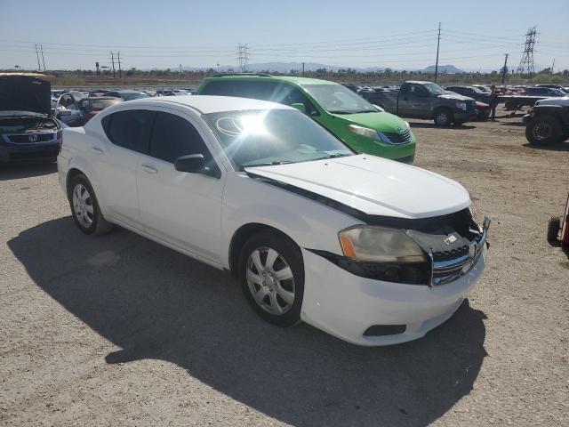 Седаны DODGE AVENGER 2014 Белый