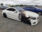 2015 Mercedes-Benz S 550 للبيع في Sacramento، CA - Burn - Engine