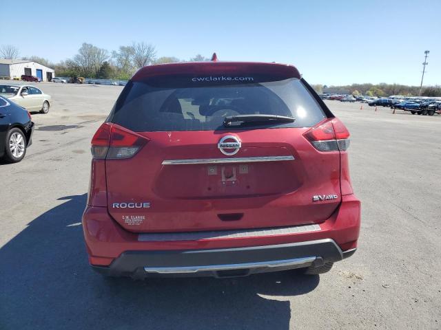  NISSAN ROGUE 2017 Czerwony