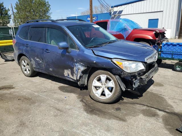  SUBARU FORESTER 2015 Blue