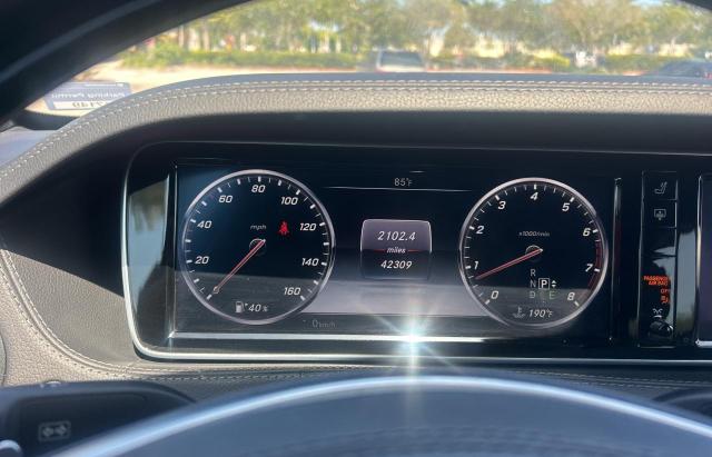 Sedans MERCEDES-BENZ S-CLASS 2017 Silver