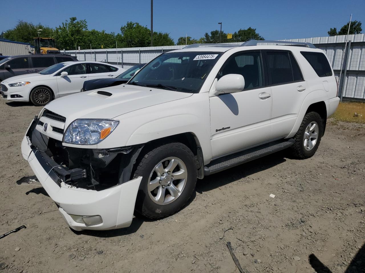 2003 Toyota 4Runner Sr5 للبيع في Sacramento، CA - Front End