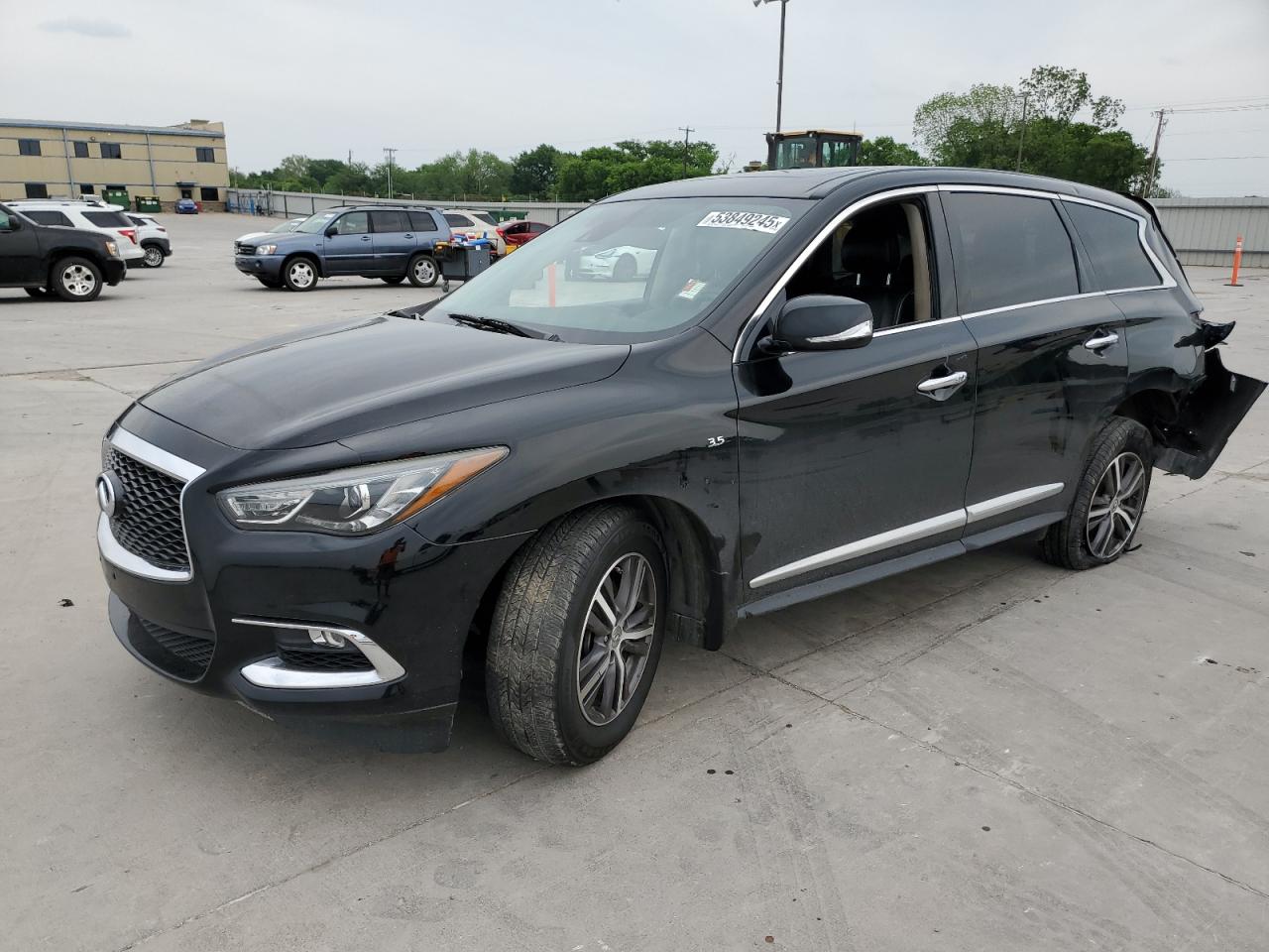 2019 Infiniti Qx60 Luxe за продажба в Wilmer, TX - All Over