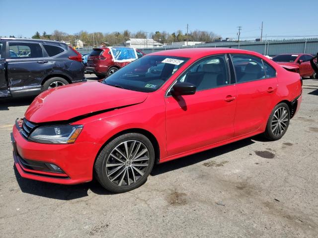  VOLKSWAGEN JETTA 2017 Red