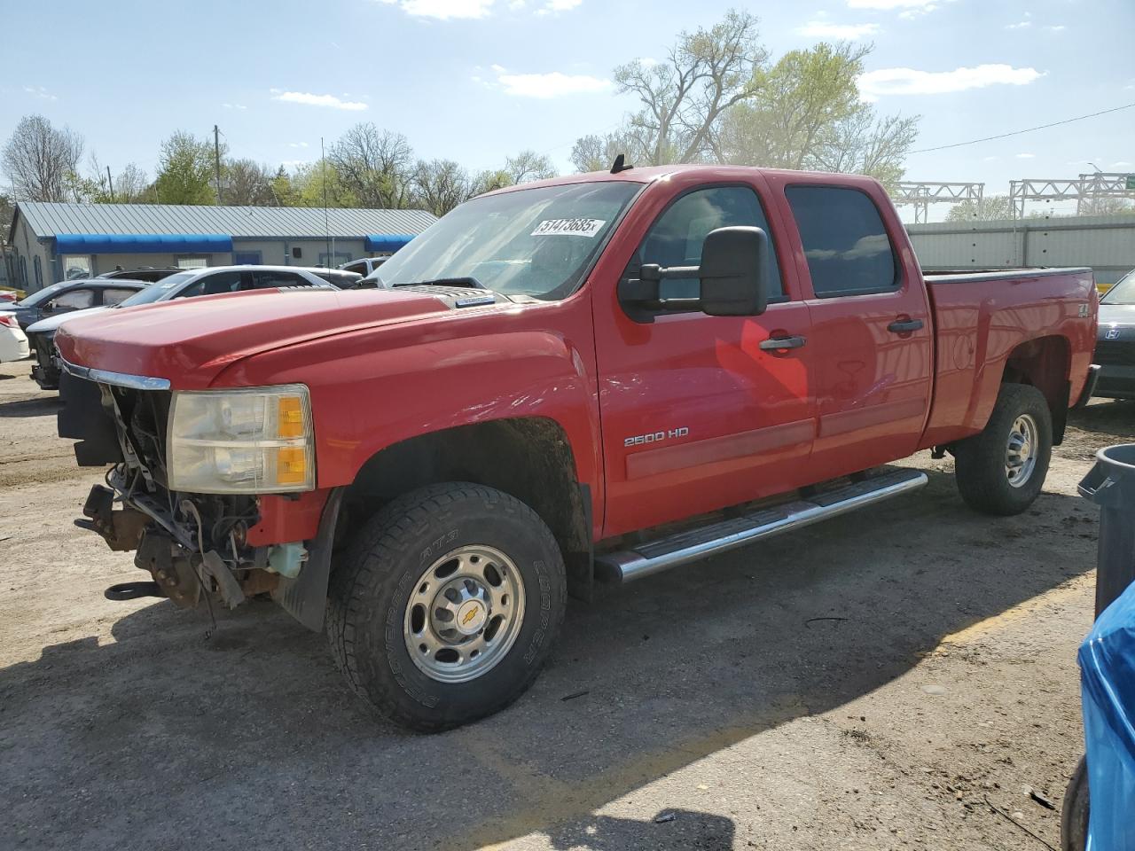 2010 Chevrolet Silverado K2500 Heavy Duty Lt de vânzare în Wichita, KS - Front End