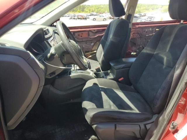  NISSAN ROGUE 2016 Czerwony