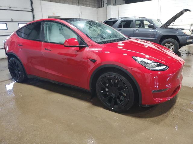  TESLA MODEL Y 2022 Красный