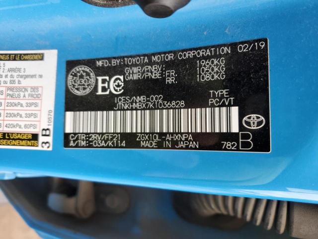 2019 TOYOTA C-HR XLE