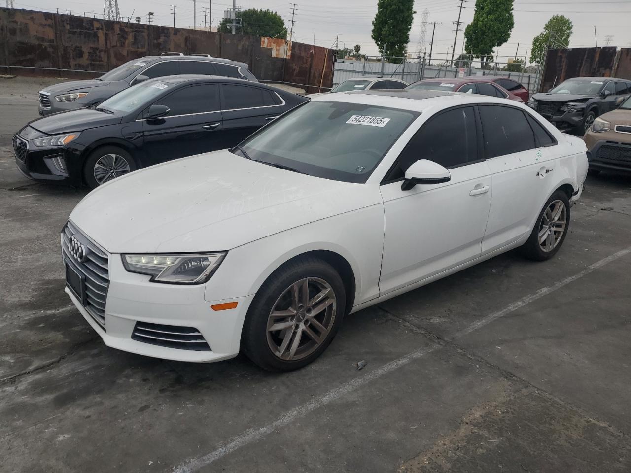 2017 Audi A4 Ultra Premium за продажба в Wilmington, CA - Rear End