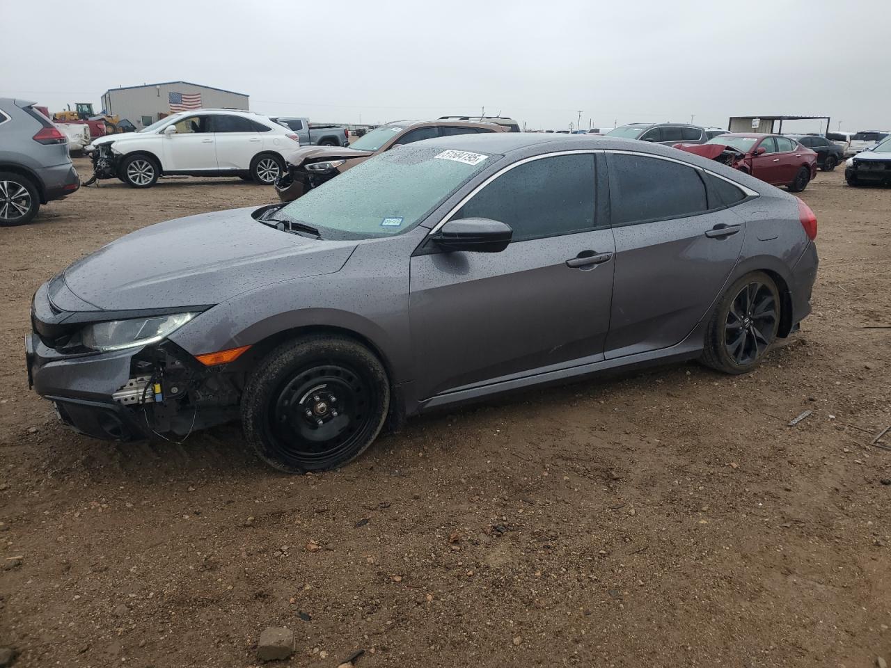 2020 Honda Civic Sport en Venta en Amarillo, TX - Front End