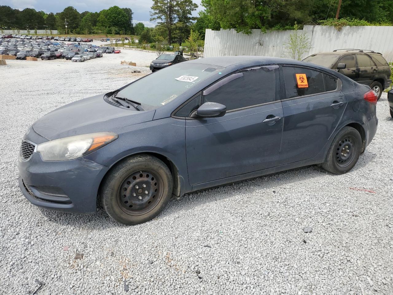 2016 Kia Forte Lx de vânzare în Fairburn, GA - Biohazard/Chemical
