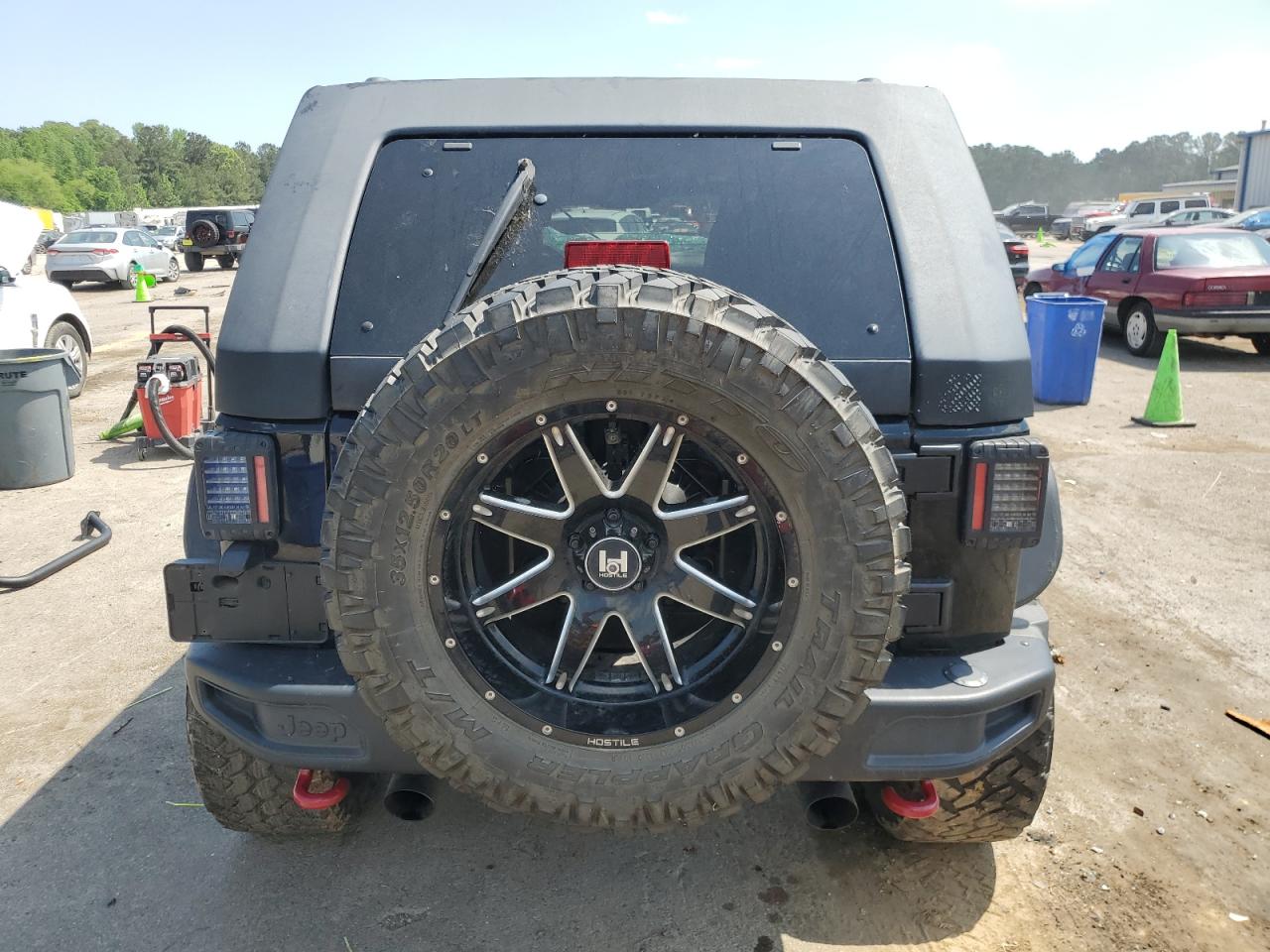 2017 Jeep Wrangler Unlimited Rubicon VIN: 1C4BJWFG9HL581571 Lot: 53573065