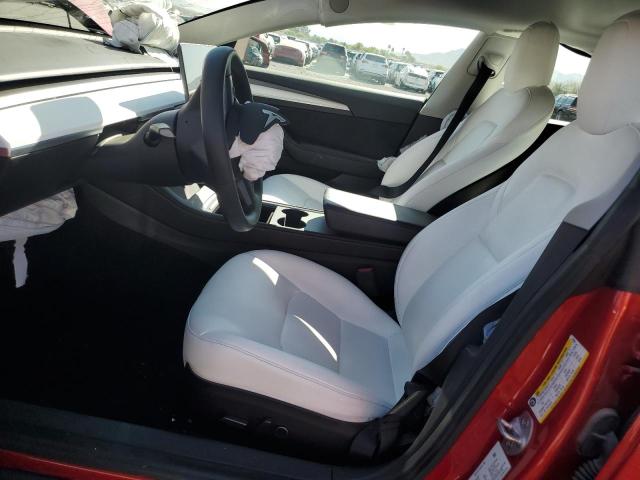  TESLA MODEL 3 2021 Czerwony