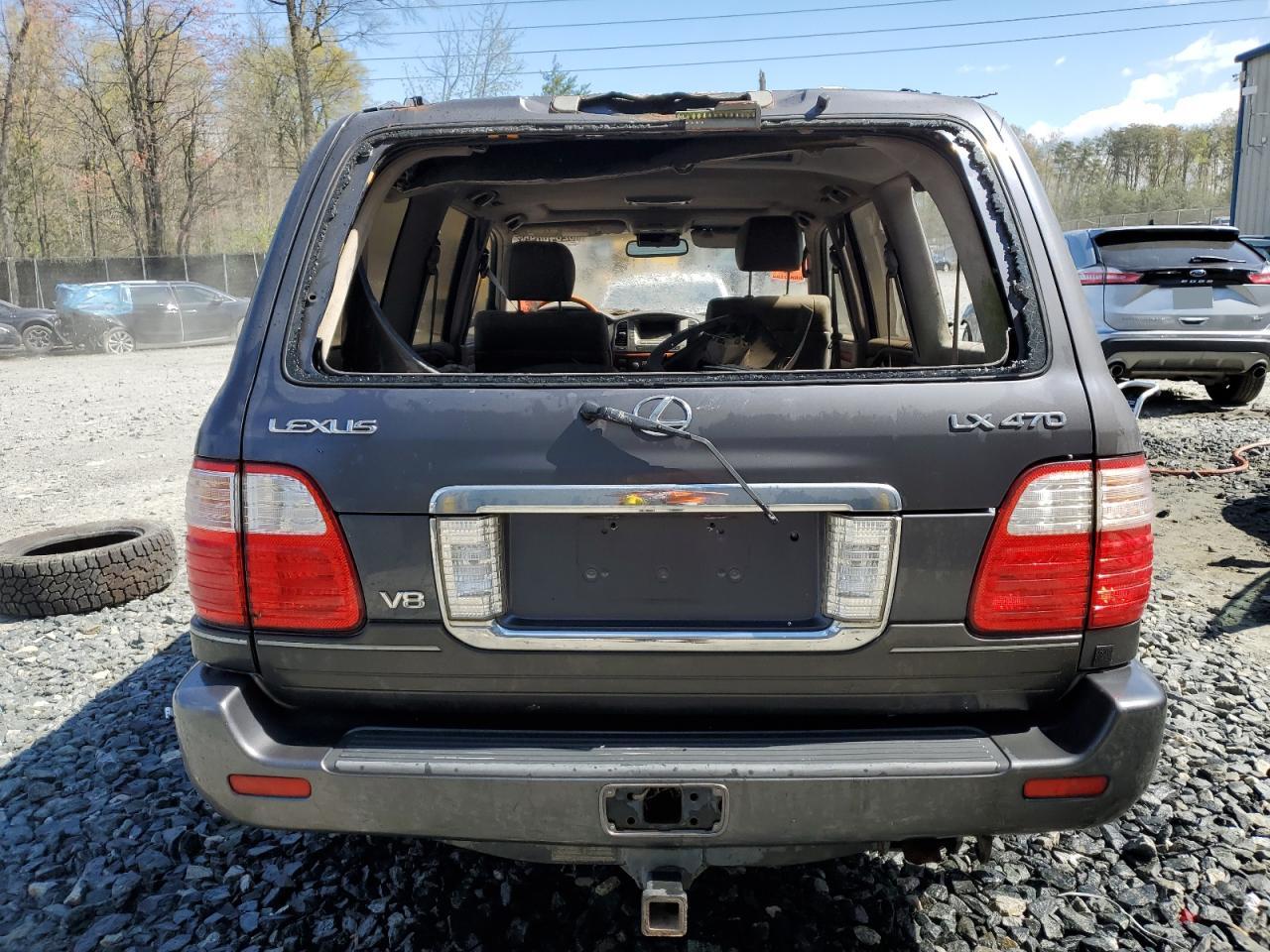 2003 Lexus Lx 470 VIN: JTJHT00W133533666 Lot: 52546895