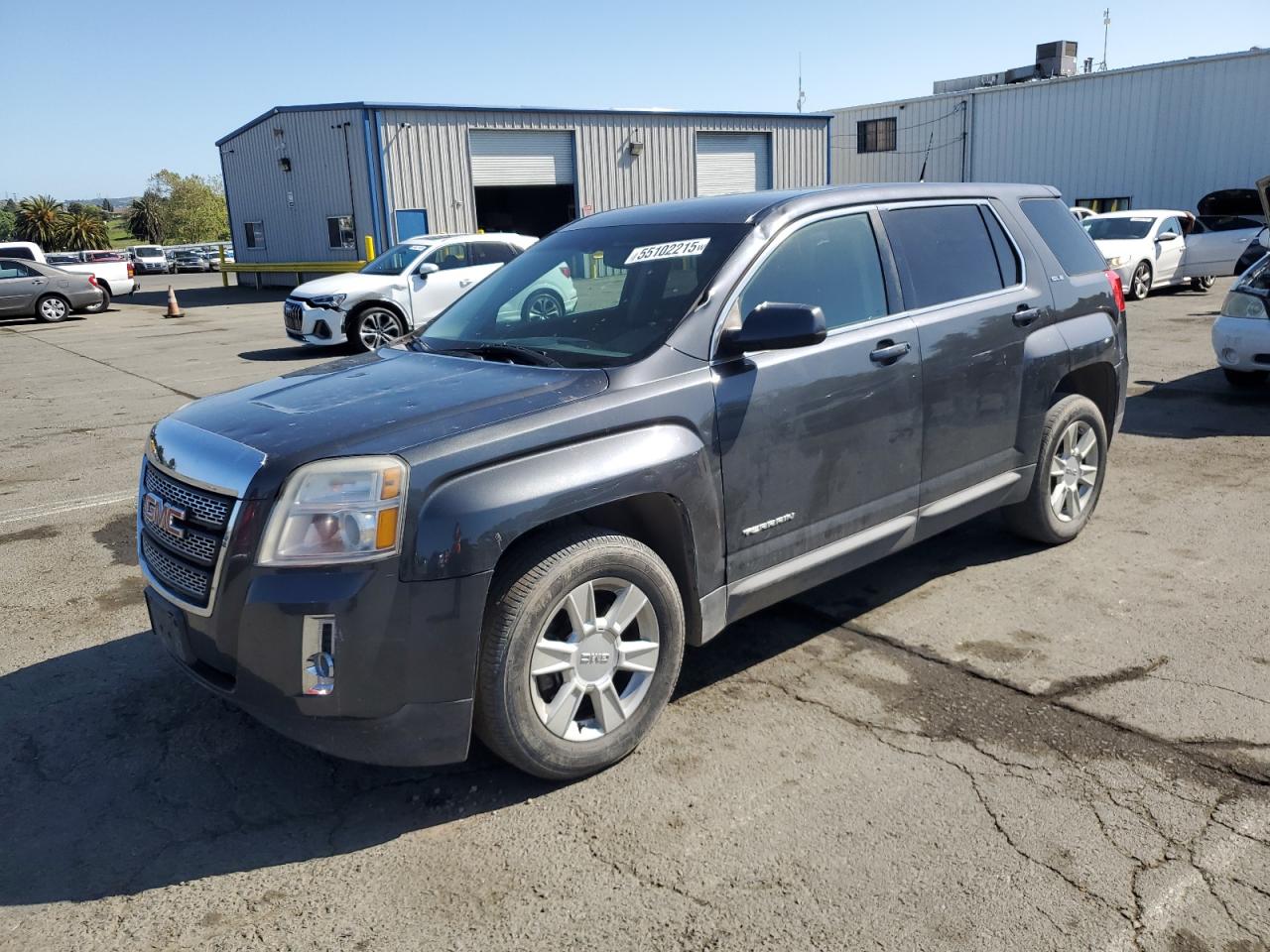 2010 Gmc Terrain Sle продається в Vallejo, CA - Minor Dent/Scratches