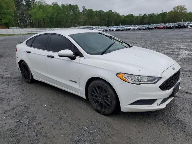  FORD FUSION 2018 White