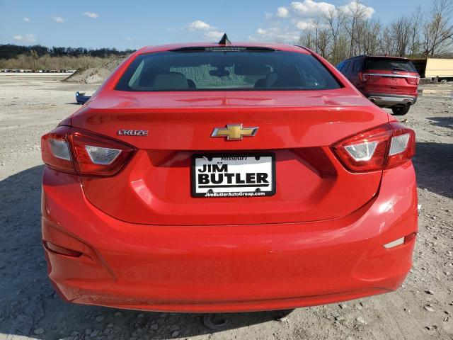  CHEVROLET CRUZE 2018 Червоний