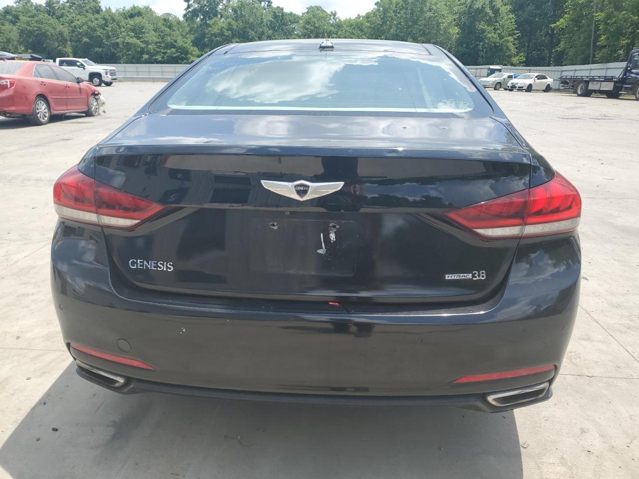 2015 Hyundai Genesis 3.8L VIN: KMHGN4JE6FU027976 Lot: 54422905
