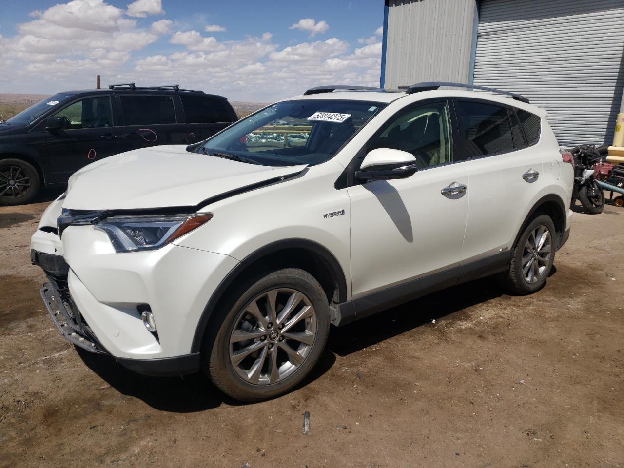 2017 Toyota Rav4 Hv Limited იყიდება Albuquerque-ში, NM - Front End
