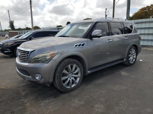 2014 INFINITI QX80  for sale at Copart FL - MIAMI CENTRAL