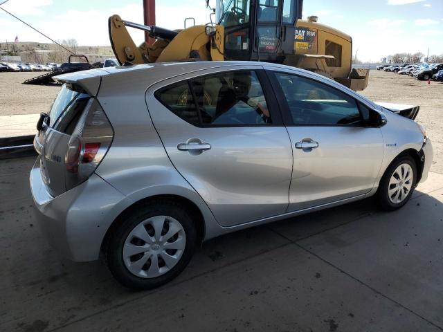  TOYOTA PRIUS 2014 Серебристый