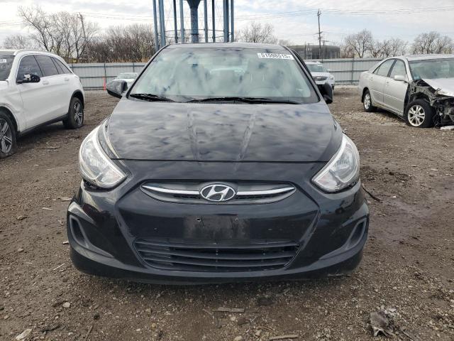  HYUNDAI ACCENT 2016 Чорний