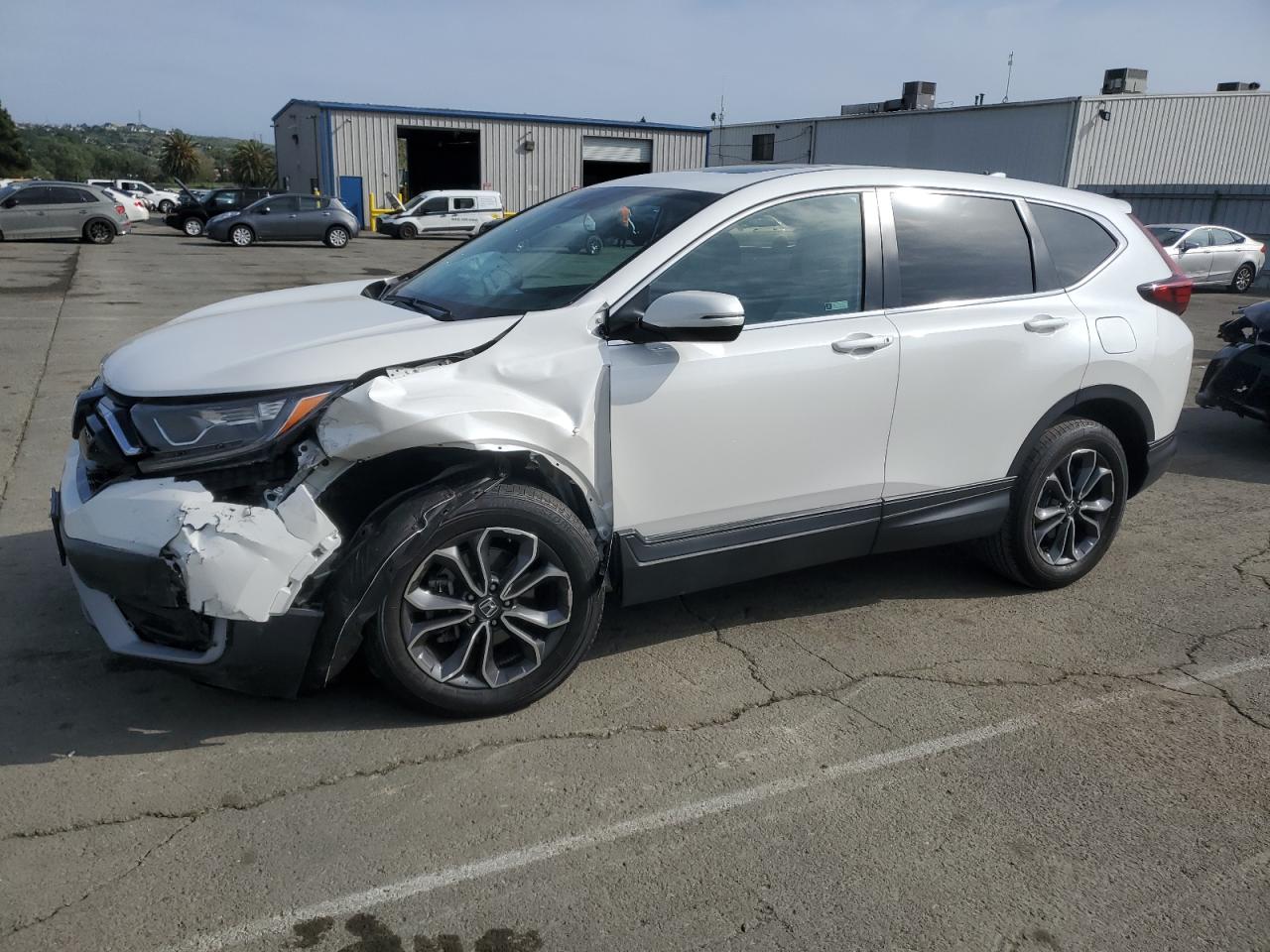 2020 Honda Cr-V Exl na sprzedaż w Vallejo, CA - Front End
