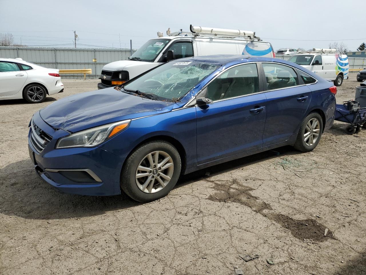 2017 Hyundai Sonata Se للبيع في Dyer، IN - Front End